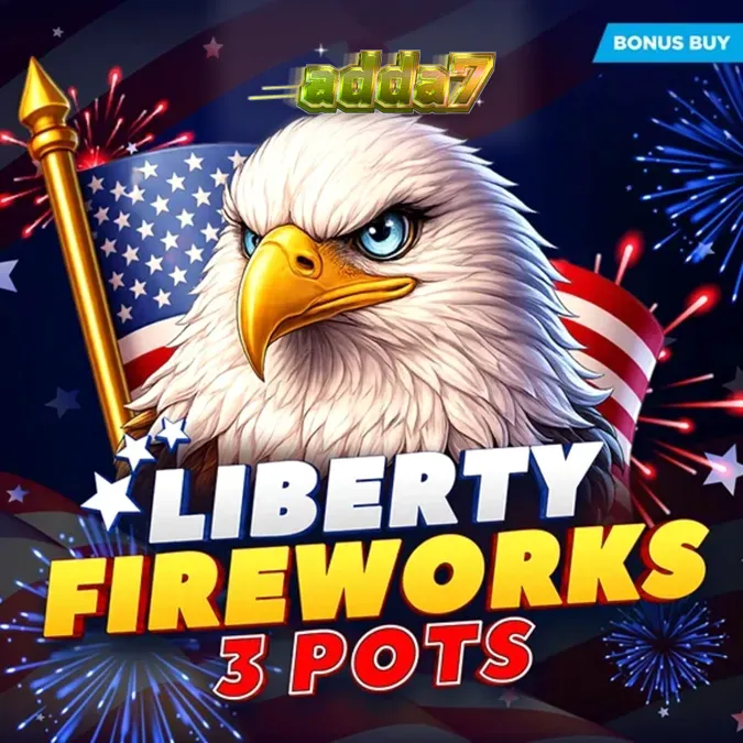 Liberty Fireworks 3 Pots স্লটের রঙিন এবং উৎসবমুখর ইন্টারফেস